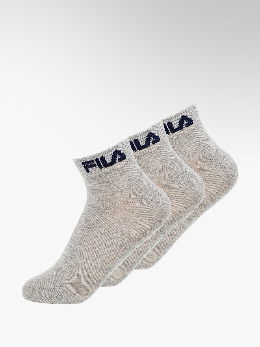 3er Pack Socken von Fila in grau - DEICHMANN 3er Pack Socken von Fila in grau - DEICHMANN